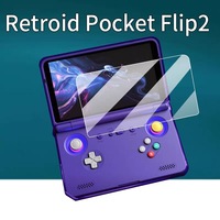 Protecteur d'écran en verre trempé avec design personnalisable pour console de jeu Retroid Pocket Flip2, film protecteur 9H