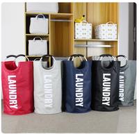 Panier à linge pliable en polyester avec poignées métalliques robustes Guanrenteed Behome Collection 38x38x72cm