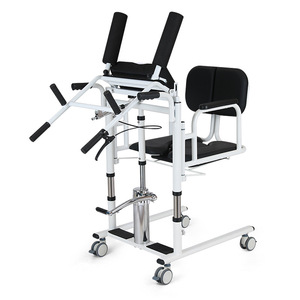 Assisted Standing Up Machine Hydraulic Height Adjustable Elderly Mobility Aid Shower Commode Chair <b>Walker</b> <b>Rollator</b> - Product Image 1