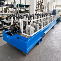 Machine de profilage automatique pour rail latéral de chemin de câbles électrique de 1,2 à 2,0 mm de largeur, réglable pour l'ingénierie électrique