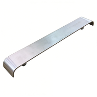 Barre de protection murale en acier inoxydable pour couloir, rail latéral anti-choc, protection murale, main courante en acier inoxydable pour salle blanche et ascenseur