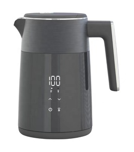 Hervidor de Agua Eléctrico de Acero Inoxidable de Doble Pared Digital de 1.7L, 2200-3000W, de Bajo Ruido para el Hogar, con Certificación CE, GS, CB y ETL, de Ebullición Rápida - Product Image 1