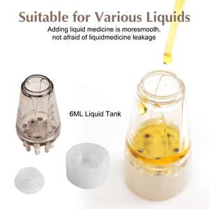 Mini Pettine Elettrico in Silicone per Applicazione su Cuoio Capelluto con Capacità di 6ml per Erogazione Olio Capelli e Massaggiatore a Rullo - Product Image 4