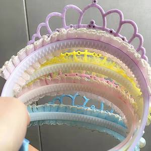 लड़कियों के लिए कोरियन फीता बाल बैंड के लिए कोरियन फीता हेयर बैंड, सुंदर बच्चों की सहायक उपकरण - Product Image 2