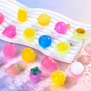 Sachet surprise de fruits lumineux pour simulation de micro-paysage Weij, accessoires décoratifs DIY pour modélisme alimentaire, petits objets en résine pour bureau - Product Image 4