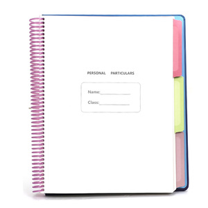 Tùy chỉnh in A4 xoắn ốc máy tính xách tay 80 Sheets lót bìa cứng bìa cho văn phòng hoặc trường học với biểu tượng cá nhân - Product Image 5