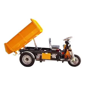 LK135 NEW Version load 1 ton mini dumper truck /load stone truck used hydraulic dump/mini electric dumper truck mine work