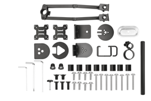Nhà máy Máy tính để bàn đứng nghiêng <span class=keywords><strong>LCD</strong></span> Dual ARM Monitor đứng núi Max vesa100 * 100 Max 8KGS văn phòng máy tính khung màn hình - Product Image 6