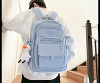 Nouveau Sac à Dos Scolaire Imperméable Personnalisé Tendance, Sac à Dos d'Affaires pour Ordinateur Portable avec Port USB, Sac de Voyage Décontracté pour l'Extérieur