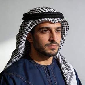 Keffiyeh Rouge Premium pour Hommes, Style Saoudien et Palestinien, Shemagh Arabe, Voile Musulman, Foulard pour la Tête - Product Image 1