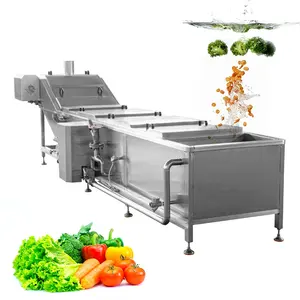 야채 blanching 기계 산업 자동적인 감자 칩 땅콩 알몬드 감자 튀김 과일 야자열매 blanching 기계