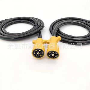 Faisceau de câblage de remorque robuste à 7 broches avec boîtier de connexion pour camping-car, étanche 200V - Product Image 3