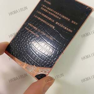 Tarjetas de Presentación Profesionales Personalizadas con Grabado en Aleación de Zinc - Product Image 2