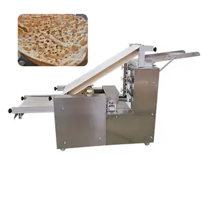 260 Model Automatic Arabic Pita Bread Production Line Pita Bread Roti Maker Chapati Making Machine Customizable Restaurant Table