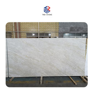 แผ่น honed สำหรับผนังบันไดกระเบื้องในร่มหินเทียม TMZ 7006 Taj Mahal พิเศษ PD พิมพ์ลายสีเทาควอตซ์ตัดขนาด - Product Image 5