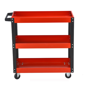 Carro de herramientas de <span class=keywords><strong>3</strong></span> capas Carro de almacenamiento de almacén - Product Image 2