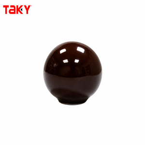 Precio de fábrica: Perilla de bola de baquelita de plástico roja y negra para maquinaria y muebles - Product Image 6