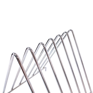Stainless Steel Cutting Board Rack Multi Purpose <b>Pot</b> <b>Lid</b> Holder Baking Utensil Stand L Size With Stand - Product Image 2