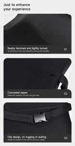 2025 voiture cou oreiller 3D mémoire mousse voiture cou oreiller repose-tête doux respirant siège coussin appui-tête coussin - Product Image 5