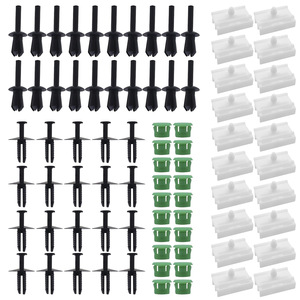 Sujetadores de molduras y remaches de fijación, 80 piezas, para faldones laterales de coche BMW E36 316i 318i - Product Image 3