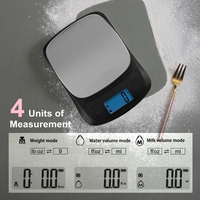 Balanza De Cocina Balance électronique en acier inoxydable, balances intelligentes de 5kg/1g, balance de cuisine numérique pour aliments, Camry