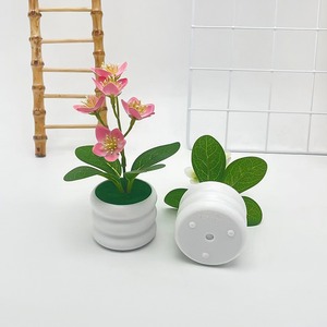 5 Petites Plantes Artificielles de <span class=keywords><strong>Jasmin</strong></span> en <span class=keywords><strong>Pot</strong></span> pour la Décoration de la Maison, de la Cour, du Salon et du Bureau pour Thanksgiving - Product Image 2