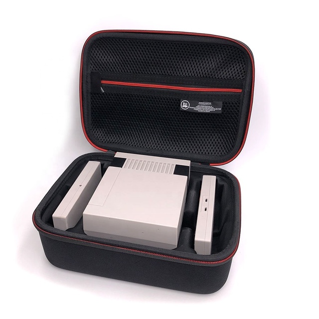 Large Capacity Custom Compact Lightweight Semi Hard Shell EVA Case for Nintendo Switch NES Classic Edition Game Console