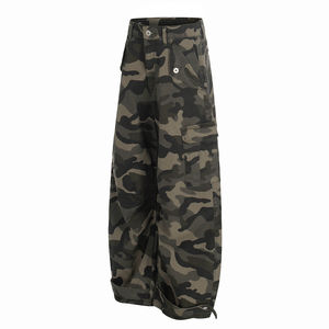 <span class=keywords><strong>Pantalon</strong></span> large à coupe droite de style vintage <span class=keywords><strong>américain</strong></span> pour hommes et femmes, <span class=keywords><strong>pantalon</strong></span> décontracté multi-poches, <span class=keywords><strong>pantalon</strong></span> de travail - Product Image 4