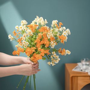 CallaFloral Fleurs artificielles de camomille orange en tissu tressé pour décorations de mariage, style INS, fabricants transfrontaliers - Product Image 2
