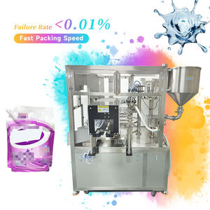 Máquina Automática de Llenado de Bolsas con Boquilla para Detergente Líquido – Lavavajillas, Limpiador de Pisos, 80 BPM, Sellado a Prueba de Fugas, CE - Product Image 1
