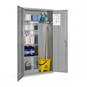 خزانة تخزين للتنظيف، خزانة تخزين متعددة الاستخدامات من الفولاذ الملحوم، خزانة تنظيف - Product Image 5