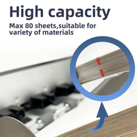 Máquina troqueladora automática de papel A3 de alta velocidad, fácil de cortar, hoja de alimentación automática, cortador de etiquetas adhesivas, Compatible con SignMaster