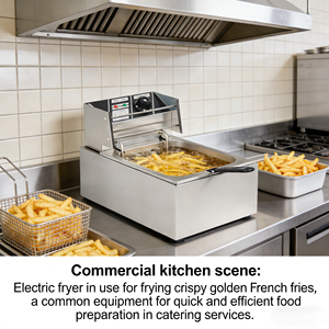 Freidora Eléctrica Comercial y Doméstica de 6L - Product Image 4
