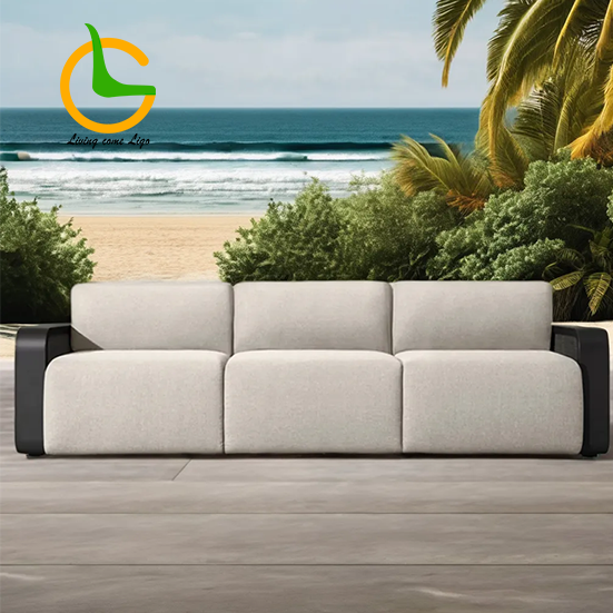 Outdoor Aluminum Furniture Set Garden Sofa Hotel Luxury Sofa Set New