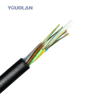 Youdlan GYFTY 4/6/8/12CORE model tunggal kabel serat optik FRP