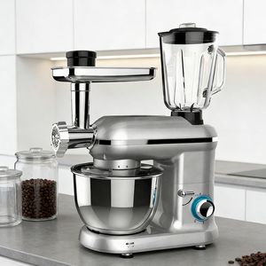Nouveau <span class=keywords><strong>Robot</strong></span> Culinaire Électrique 800W Puissant, Machine de Cuisine Automatique, Batteur Sur Socle pour Pétrir la Pâte, Idéal pour les Chefs - Product Image 4