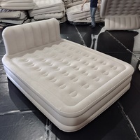Matelas de lit pneumatique gonflable de nouvelle conception avec pompe intégrée, lit de couchage à air, tête de lit, matelas pneumatique avec pompe