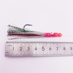 1 Bộ (8 Chiếc) Mồi Câu Cá Bạch Tuộc Sabiki Mồi Câu Cá Chình Mồi Câu Cá Mềm Hạt Phát Sáng Váy Bạch Tuộc Cá Câu Mực - Product Image 4