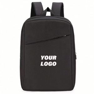 Mochila Escolar Portalaptop Duradera con Logotipo Personalizado, Mochila Económica para Portátil de 15.6'' con Cargador USB - Product Image 1