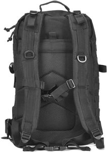 Sac à dos tactique pour homme en denim avec doublure en polyester, léger, à la mode, avec fermeture éclair, grand sac d'assaut 3 jours, sangles MOLLE - Product Image 4