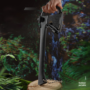 Kapak Baja Taktis dengan Gagang Plastik Kelas Industri untuk Memotong Kayu, Pertukangan, Berkemah & Keperluan Pertahanan - Product Image 4