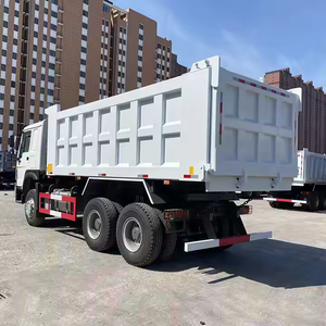 Camion à benne basculante Sinotruck Howo 375hp 10 12 roues 6x4 8x4 d'occasion Camion à benne basculante Howo en bon état pour l'Afrique - Product Image 3
