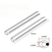 1000 unidades/lote de fundas protectoras originales de fibra óptica lisa de 60 mm, tubo termorretráctil para cable, protector para redes GPRS