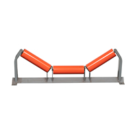 Ensemble de rouleaux de convoyeur minier en acier au carbone pour concasseur, vente en gros, fabricant
