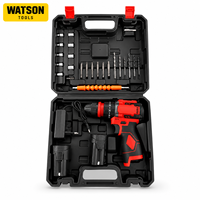 Ensemble de perceuses sans fil OEM ODM, perceuse électrique à batterie au lithium, kit de tournevis avec 2 batteries, chargeur et accessoires