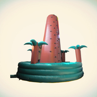 Tour d'escalade gonflable, mur d'escalade gonflable pour enfants montagne pour le sport
