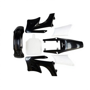 Kit de carénage en plastique noir et blanc robuste de haute qualité SWICOO pour motos Apollo <span class=keywords><strong>Orion</strong></span> 110cc 125cc 150cc 160cc - Product Image 1
