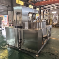 Marmite de cuisson et wok planétaire multifonctionnel commercial avec enveloppe chauffante en acier inoxydable 304, capacité 100-800L pour boulangerie et moulin à farine