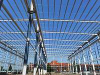 Taller de Almacenamiento Exterior Prefabricado con Estructura de Acero Ligero de Diseño Moderno para Almacenes, Edificio de Almacén de Acero