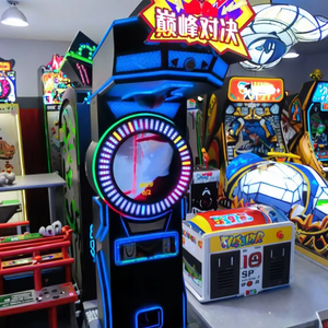 Machine d'arcade de <span class=keywords><strong>boxe</strong></span> électronique à pièces pour adultes, matériel métallique pour centres de divertissement intérieurs - Product Image 3